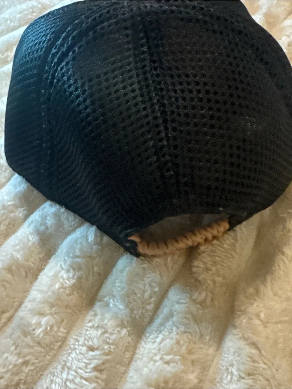 ONE WORLD Cream, Black & Tan Kids Trucker Hat